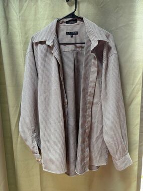 Vintage 90s Domani Collection Button Down Shirt Men’s L Korea Micro Check